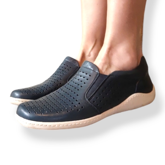 Remonte Navy Liv 21 Perforated Leather Softfoam Walking Shoes Women's Size 39 - Picture 15 of 16